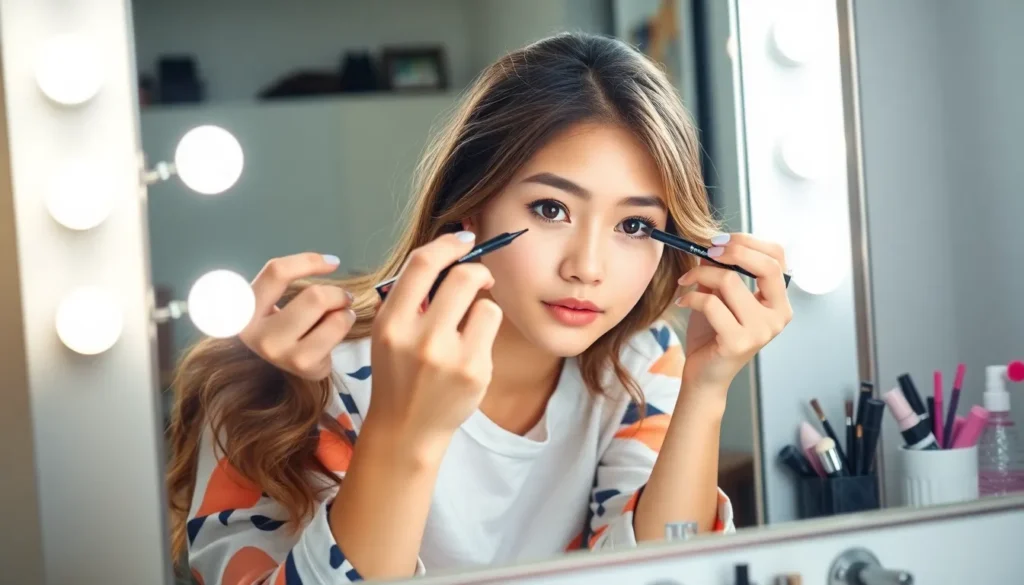 how should zahongdos eyeliner be worn